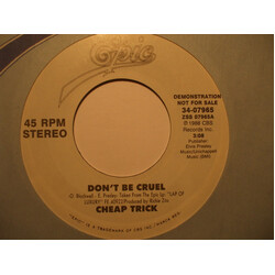 Cheap Trick Don't Be Cruel USED VINYL 7INCH 45 RPM SINGLE PROMO