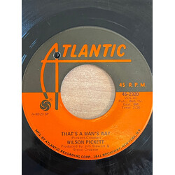 Wilson Pickett 634-5789 (Soulsville U.S.A.) / That's A Man's Way USED VINYL 7INCH 45 RPM