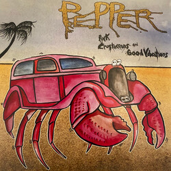 Pepper (9) Pink Crustaceans And Good Vibrations Vinyl LP USED