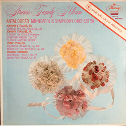 Antal Dorati / Minneapolis Symphony Orchestra Strauss Family Album Vinyl LP USED