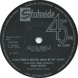Gene Pitney Something's Gotten Hold Of My Heart USED VINYL 7INCH SINGLE