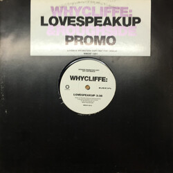 Whycliffe Love Speak Up / Rough Side USED VINYL 12INCH PROMO