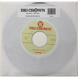 The Shacks / Brainstory Smile Now, Cry Later / Runaway USED VINYL 7INCH 45 RPM STEREO