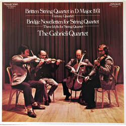 The Gabrieli String Quartet / Benjamin Britten / Frank Bridge Fantasy Quartet / Novelletten For String Quartet / Three Idylls For String Quartet Vinyl
