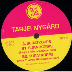 Tarjei Nygård Suratkorps USED VINYL 12INCH 33 S RPM 45 RPM