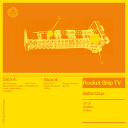 Rocket Ship TV Better Days Vinyl LP USED