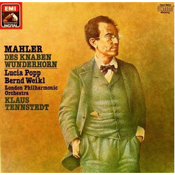 Gustav Mahler / Lucia Popp / Bernd Weikl / The London Philharmonic Orchestra / Klaus Tennstedt Des Knaben Wunderhorn Vinyl LP USED