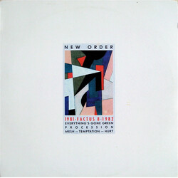 New Order 1981-1982 USED VINYL 12INCH 33 S RPM COMPILATION