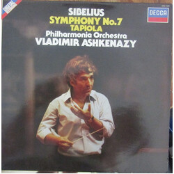 Jean Sibelius / Philharmonia Orchestra / Vladimir Ashkenazy Symphony No.7 / Tapiola Vinyl LP USED
