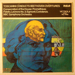 Ludwig van Beethoven / Arturo Toscanini / NBC Symphony Orchestra Toscanini Conducts Beethoven Overtures Vinyl LP USED