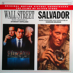 Stewart Copeland / Georges Delerue Wall Street / Salvador (Original Motion Picture Soundtracks) Vinyl LP USED