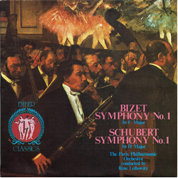 Georges Bizet / Franz Schubert / Orchestre Philharmonique De Paris (2) / René Leibowitz Bizet Symphony No.1 In C Major / Schubert Symphony No.1 In D M