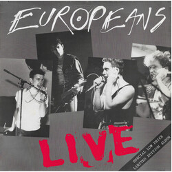Europeans Europeans Live Vinyl LP USED
