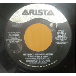 Brooks & Dunn My Next Broken Heart / Boot Scootin' Boogie USED VINYL 7INCH SINGLE