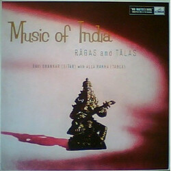 Ravi Shankar / Alla Rakha Music Of India - Ragas And Talas Vinyl LP USED