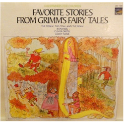 The Regency Players Favorite Stories From Grimm's Fairy Tales Vinyl LP USED