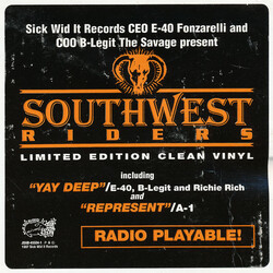 Various Southwest Riders USED VINYL 12INCH COMPILATION LIMITED EDITION SAMPLER