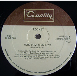 Rocket (4) Here Comes My Love VINYL 12" USED