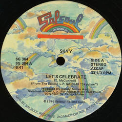 Skyy Let's Celebrate VINYL 12" USED
