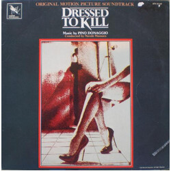Pino Donaggio Dressed To Kill (Original Motion Picture Soundtrack) Vinyl LP USED