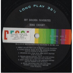 Bing Crosby My Golden Favorites Vinyl LP USED