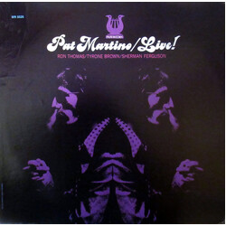 Pat Martino Live! Vinyl LP USED