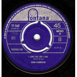 John Paul Hammond Baby, Won't You Tell Me USED VINYL 7INCH 45 RPM MONO