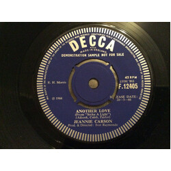 Jeannie Carson Another Love USED VINYL 7INCH 45 RPM PROMO