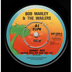 Bob Marley & The Wailers Johnny Was (Woman Hold Her Head And Cry) USED VINYL 7INCH SINGLE PROMO