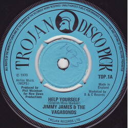 Jimmy James & The Vagabonds Help Yourself / Why USED VINYL 7INCH 45 RPM SINGLE REISSUE