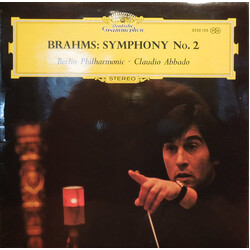 Johannes Brahms / Berliner Philharmoniker / Claudio Abbado Symphony No. 2 Vinyl LP USED