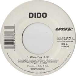 Dido White Flag USED VINYL 7INCH 45 RPM SINGLE