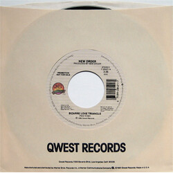 New Order Bizarre Love Triangle USED VINYL SINGLE 7INCH PROMO