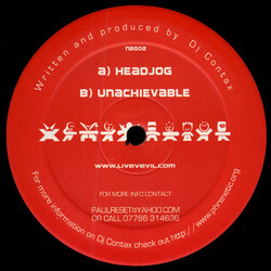 Contax Headjog / Unachievable VINYL 12" USED