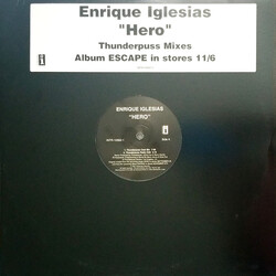 Enrique Iglesias Hero (Thunderpuss Mixes) VINYL 12" USED