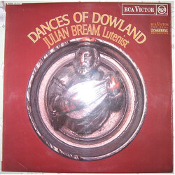 Julian Bream Dances Of Dowland Vinyl LP USED