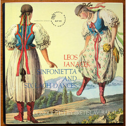 Leoš Janáček / Břetislav Bakala Sinfonietta And Six Lach Dances Vinyl LP USED