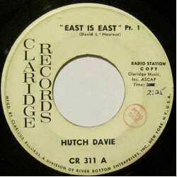 Hutch Davie "East Is East" Pt. 1 / "East Is East" Pt. 2 USED VINYL 7INCH SINGLE PROMO