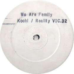 Kochi / Reality (41) We Are Family USED VINYL 12INCH 45 RPM WHITE LABEL