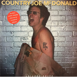 Country Joe McDonald Leisure Suite Vinyl LP USED