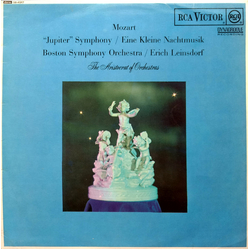Wolfgang Amadeus Mozart / Boston Symphony Orchestra / Erich Leinsdorf Symphony No. 41 in C, K.551 (Jupiter) / Eine Kleine Nachtmusik, K.525 Vinyl LP U