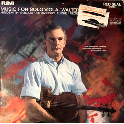 Walter Trampler Music for Solo Viola/Walter Trampler Vinyl LP USED