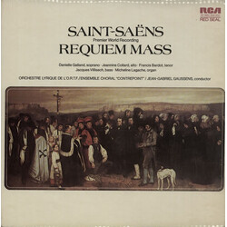 Danielle Galland / Camille Saint-Saëns / Orchestre Lyrique De L'ORTF / Jean-Gabriel Gaussens Requiem Mass Vinyl LP USED