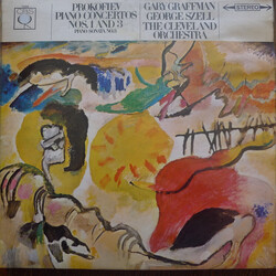 Sergei Prokofiev / Gary Graffman / George Szell / The Cleveland Orchestra Piano Concertos Nos.1 And 3 / Piano Sonata No.3 Vinyl LP USED