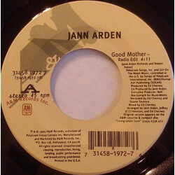 Jann Arden Good Mother USED VINYL 7INCH SINGLE 45 RPM