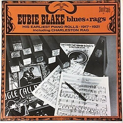 Eubie Blake Volume 1 Blues And Ragtime 1917 - 1921 Vinyl LP USED
