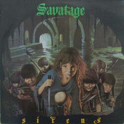 Savatage Sirens Vinyl LP USED