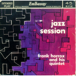 The Frank Horrox Quintet Jazz Session USED VINYL 7INCH 45 RPM EP