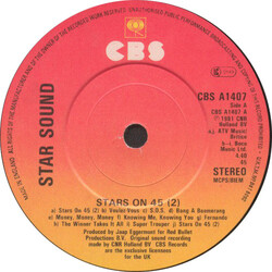 Stars On 45 Stars On 45 (2) USED VINYL 7INCH 45 RPM SINGLE STEREO