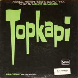 Manos Hadjidakis Topkapi (Original Motion Picture Sound Track) Vinyl LP USED